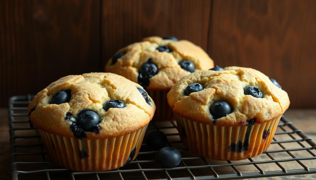 Double Blueberry Muffins
