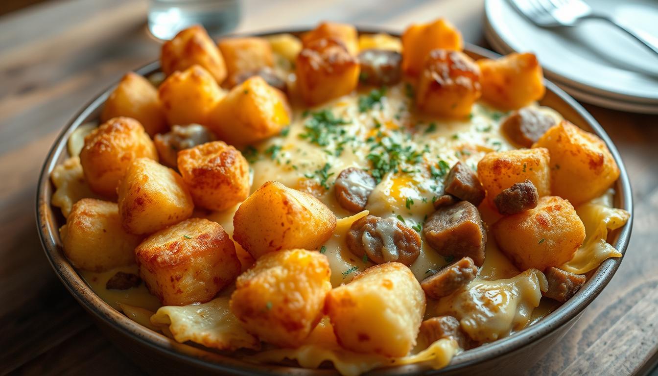 Tater Tot Breakfast Casserole