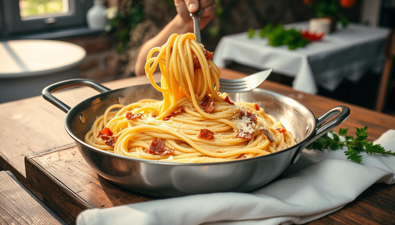 Ultimate spaghetti carbonara recipe